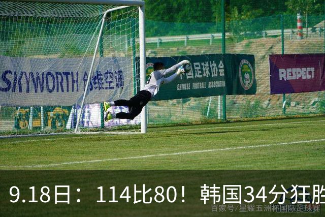 9.18日：114比80！韩国34分狂胜约旦晋级4强，中国男篮收到两个坏消息，李贤重这关怎么过